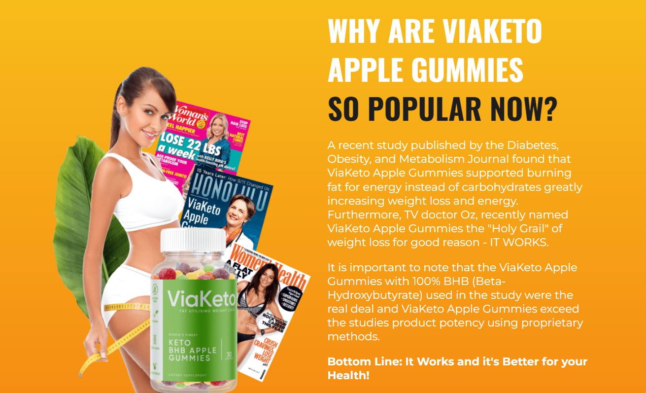 ViaKeto Apple Gummies reviews