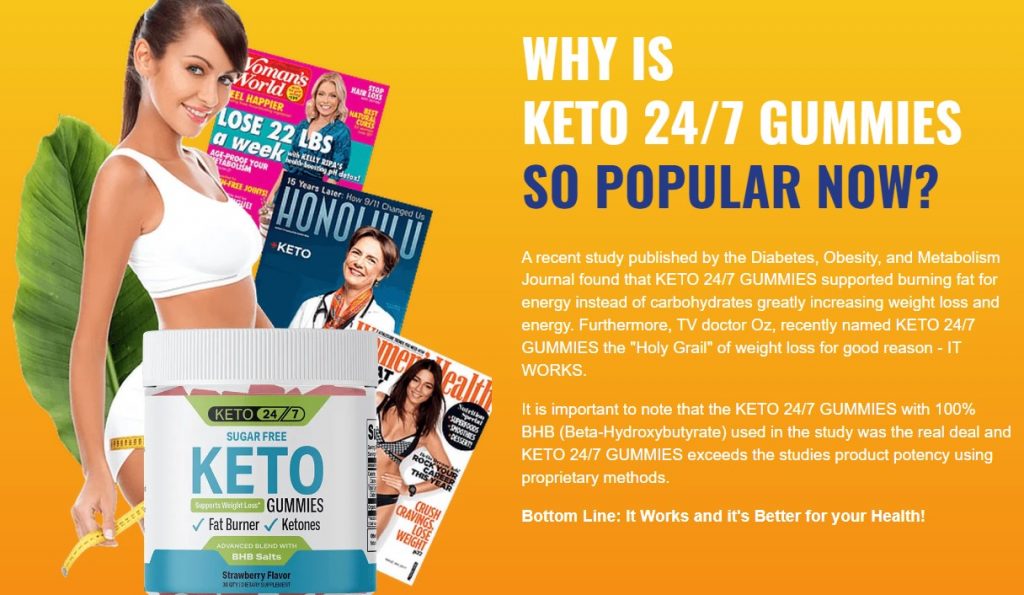 why Keto 24/7 Gummies so popular
