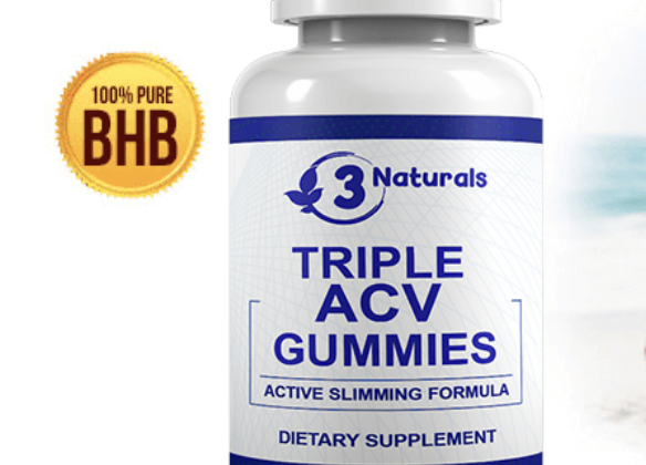 3 Naturals Triple ACV Gummies- Active Slimming Formula