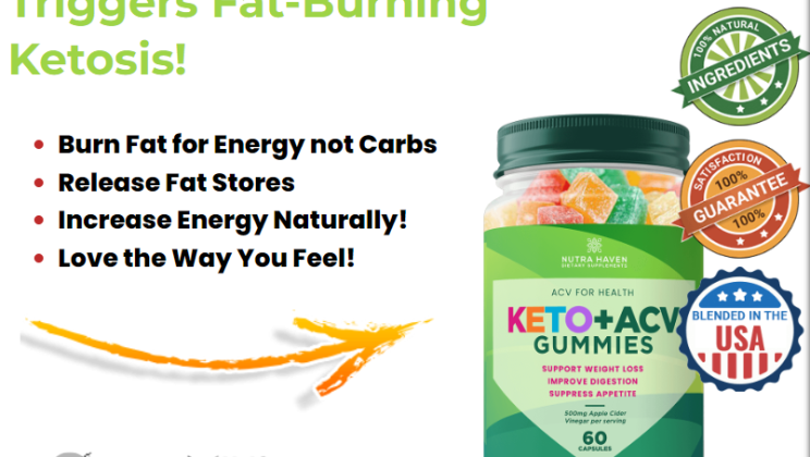 Nutra Haven Keto + ACV Gummies- Release Stored Fat!